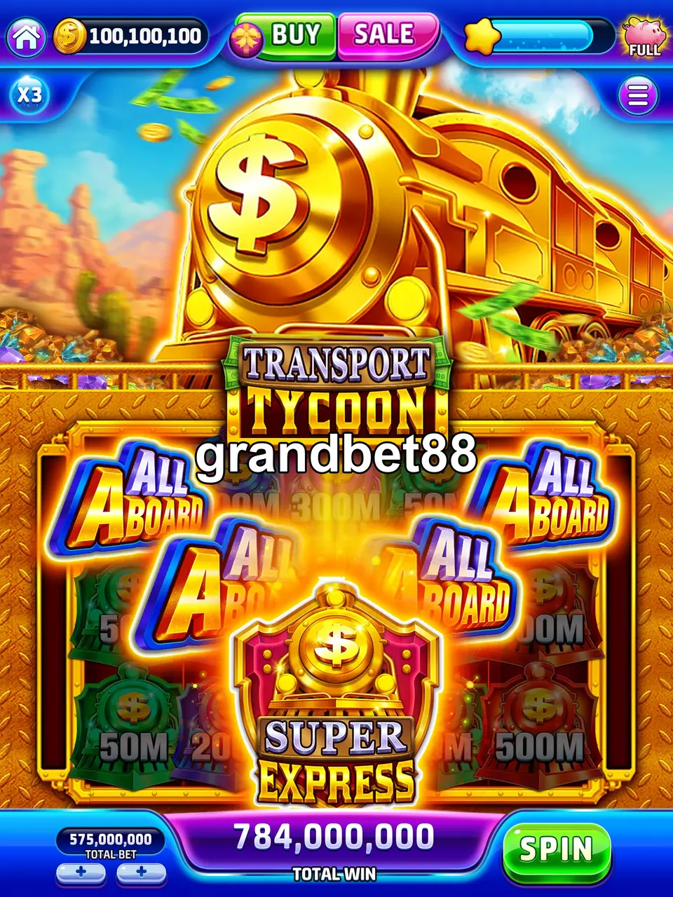 grandbet88 Tangkapan Layar - APK Resmi
